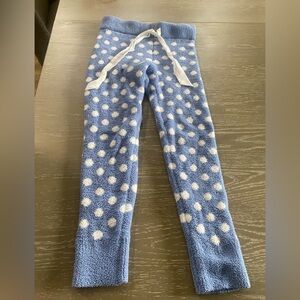 Honeydew Intimates Blue and White Fleece Pajama Pants